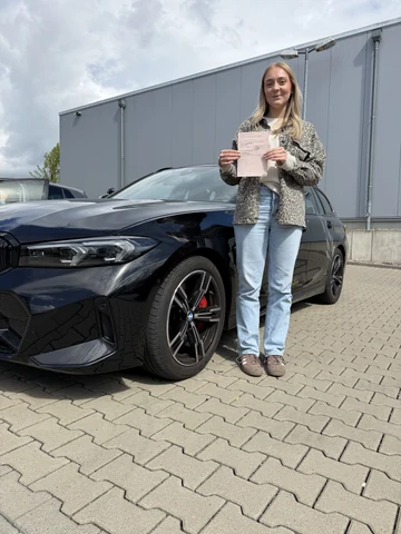 Bestandene Führerscheinprüfung — Heidi